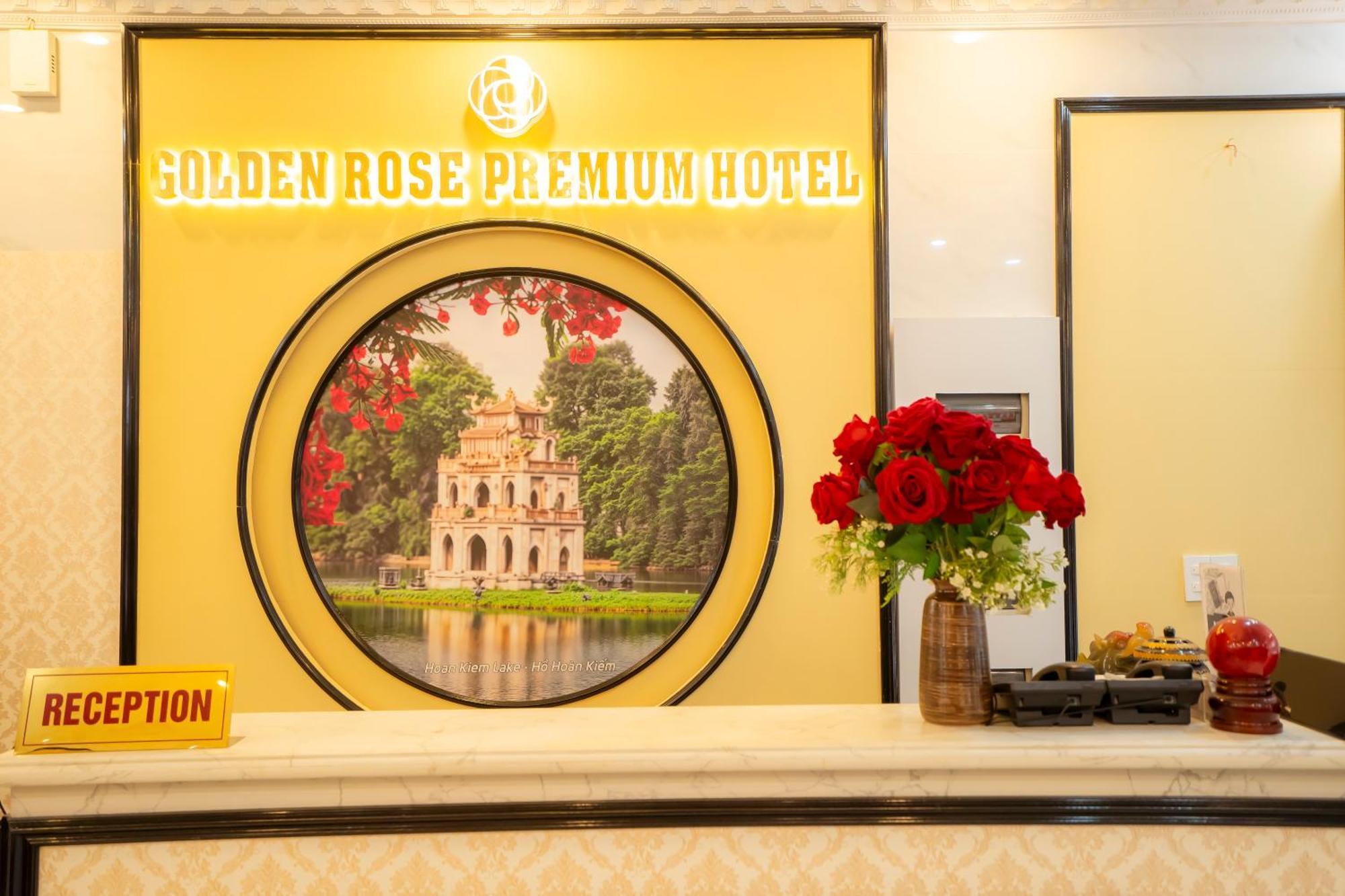 Golden Rose Premium Hotel Hanói Exterior foto
