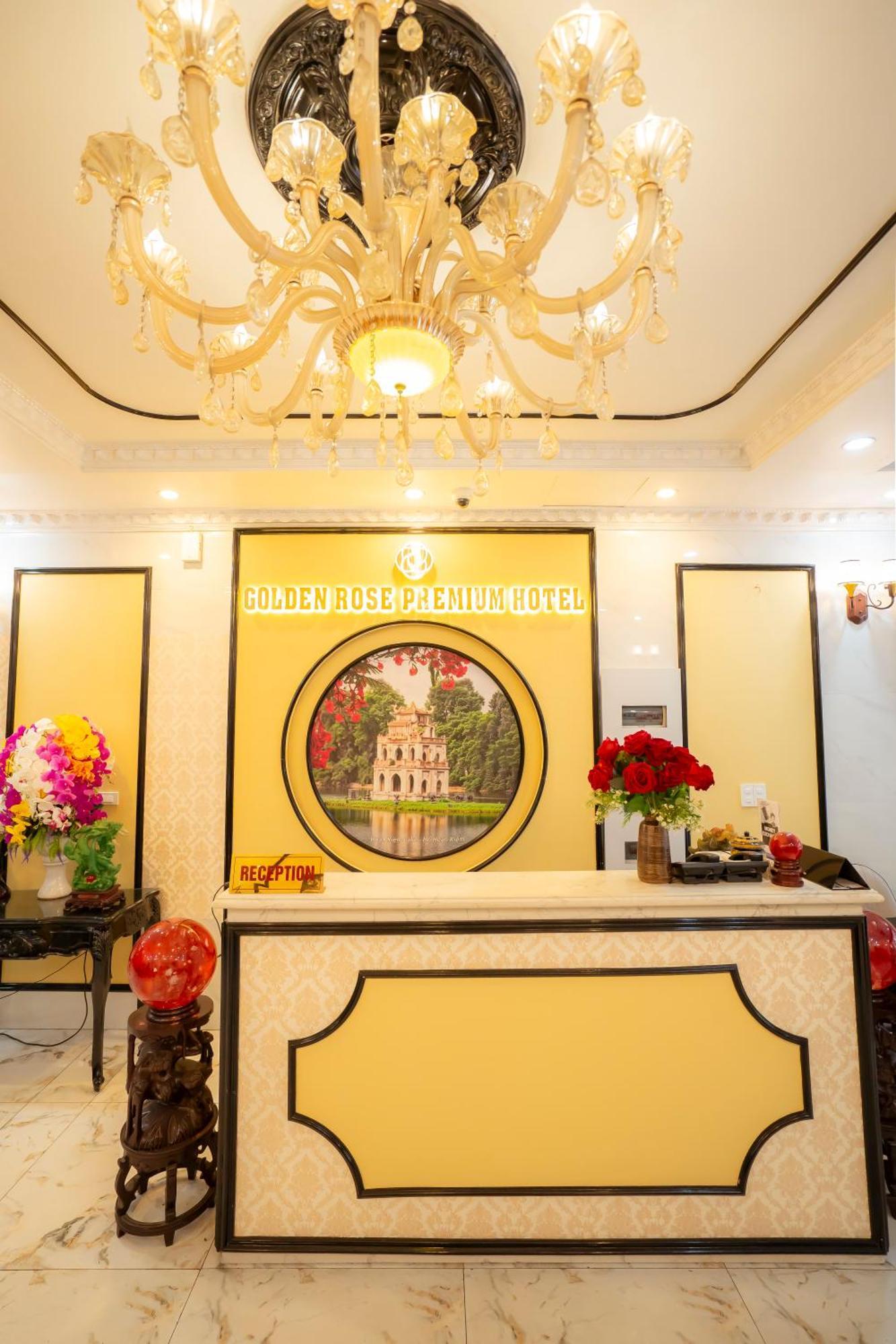 Golden Rose Premium Hotel Hanói Exterior foto