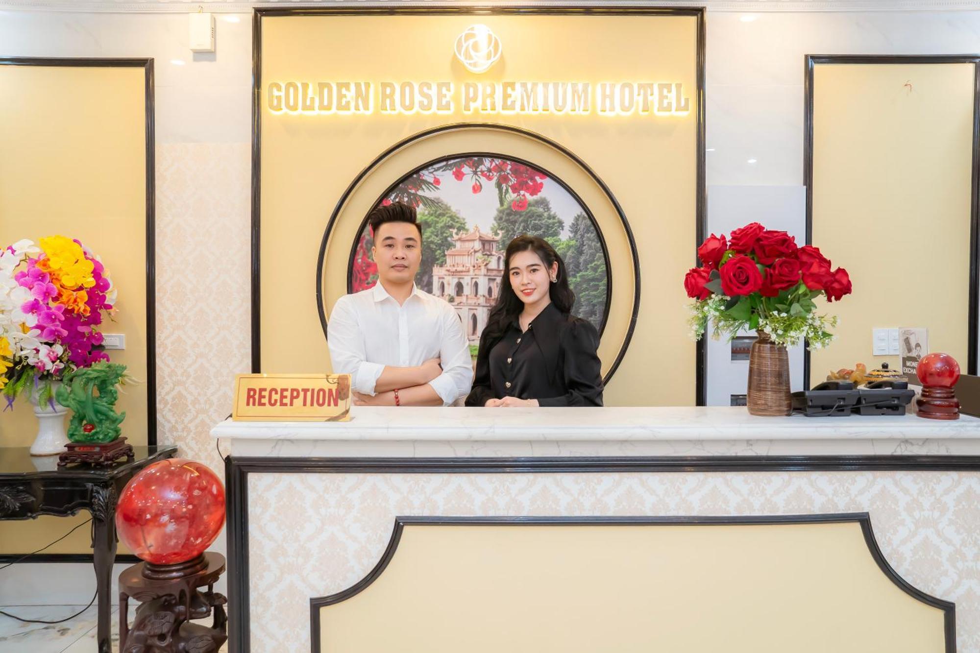 Golden Rose Premium Hotel Hanói Exterior foto